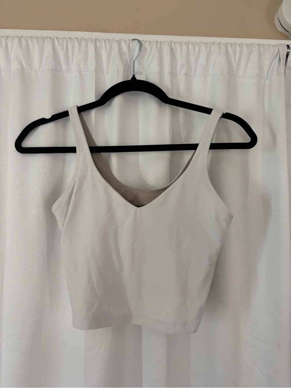 lululemon athletica Light Beige Tank Top